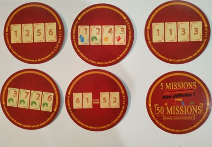 50 Missions - 5 missions bien difficiles !