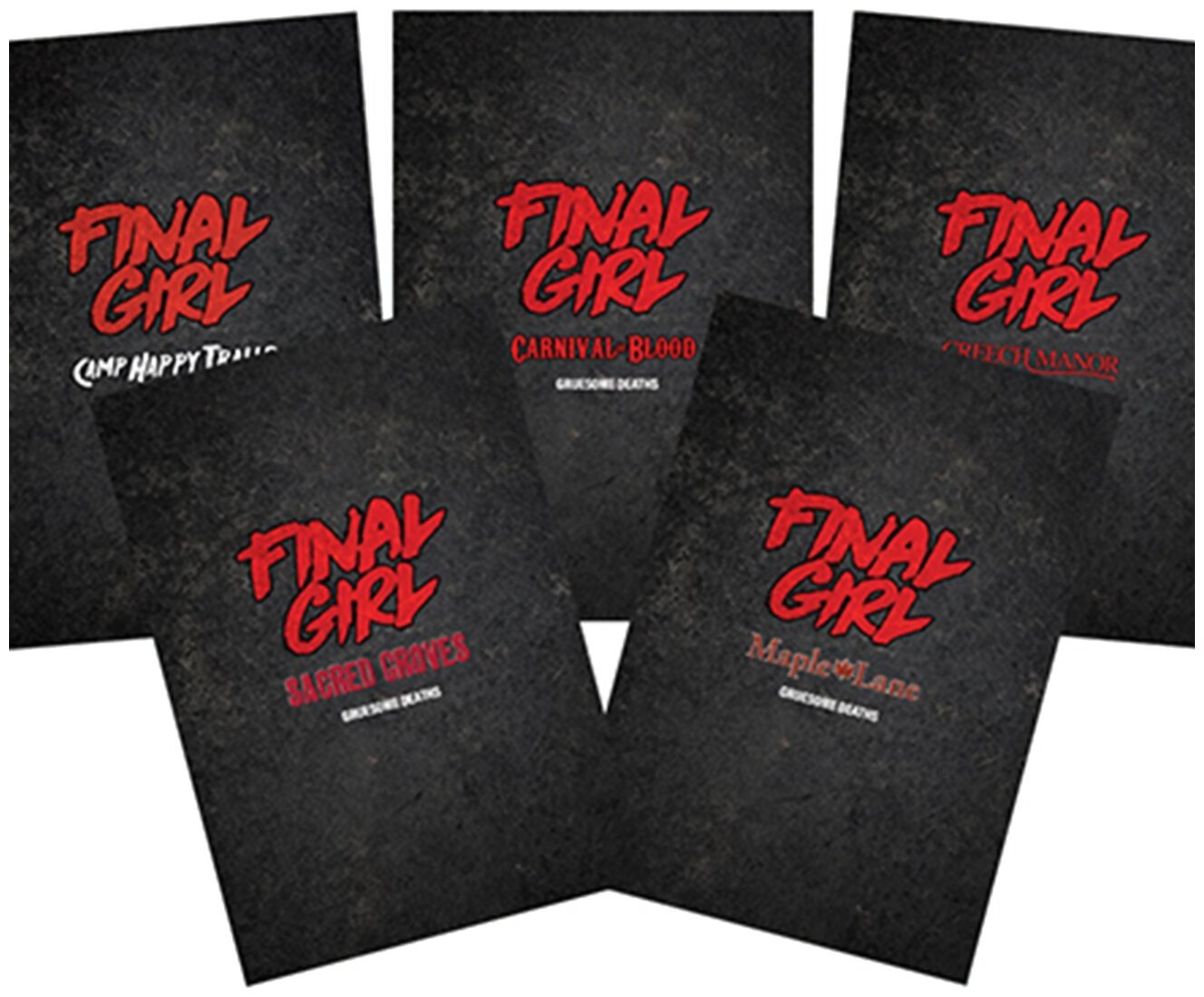 Final Girl - S1 Gruesome Death Book Set (5 Books)
