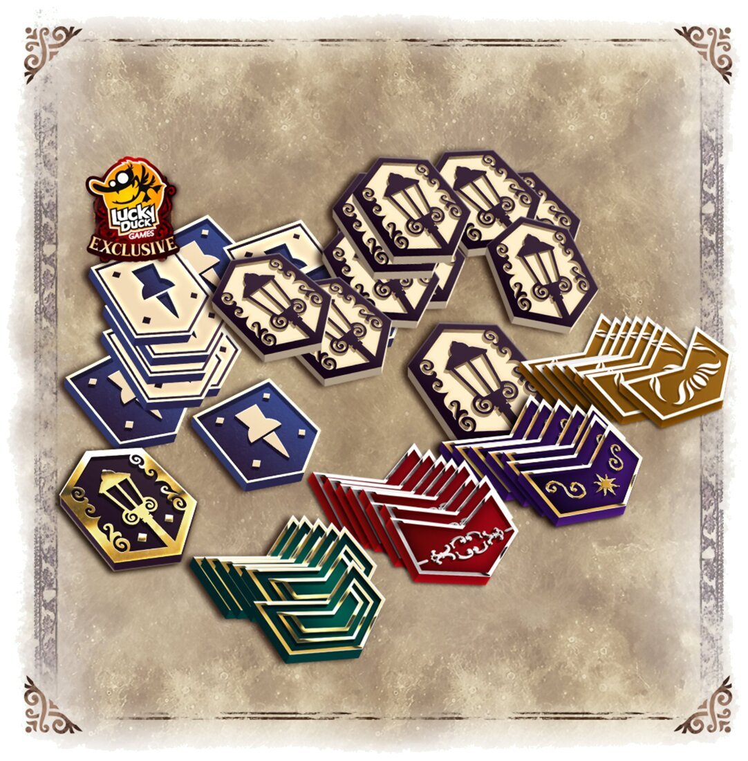 The Dark Quarter - Deluxe Plastic Tokens