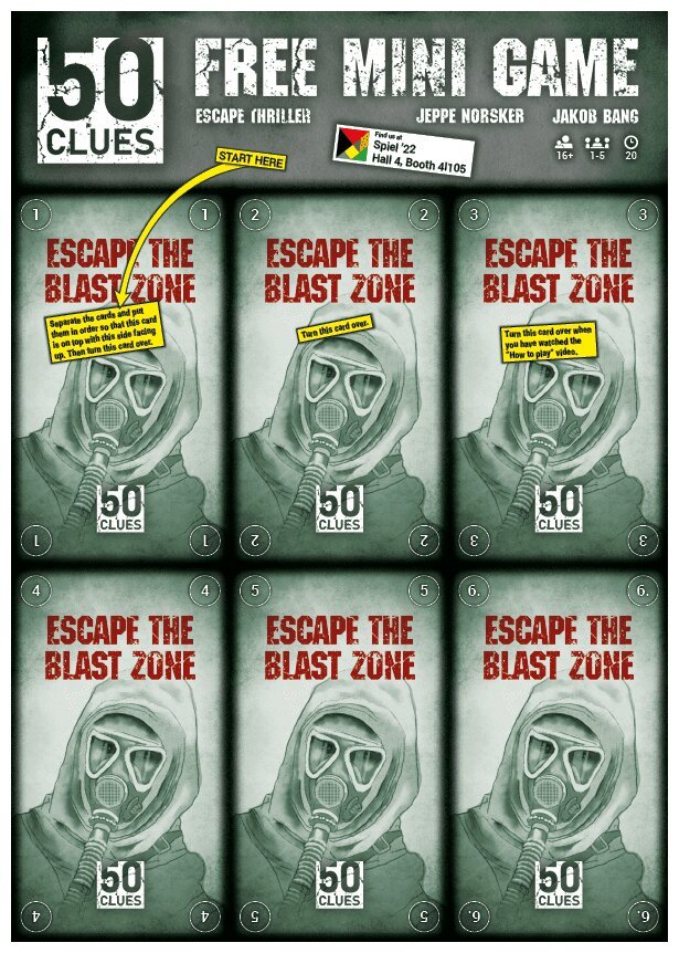50 Clues - Escape the Blast Zone