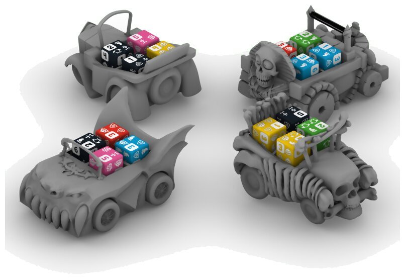 Monsters on Board - Plastic Fearmobiles