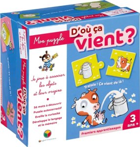 Mon puzzle : D'où ça vient ?