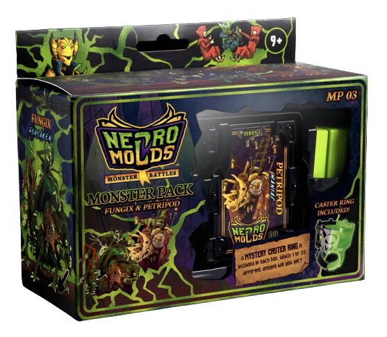 Necromolds: Monster Battles – Monster Pack 3 Fungix & Petropod