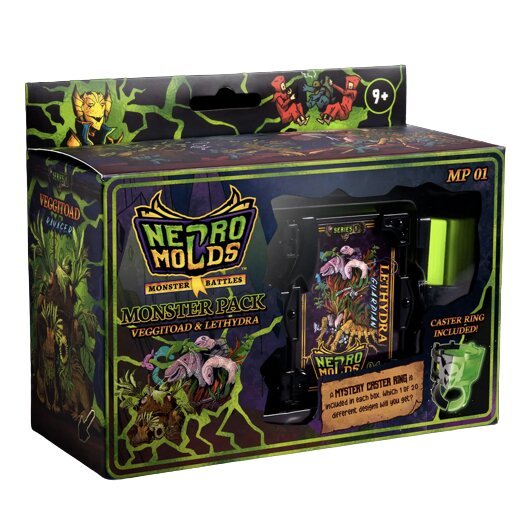 Necromolds: Monster Battles – Monster Pack 1 Veggitoad & Lethydra