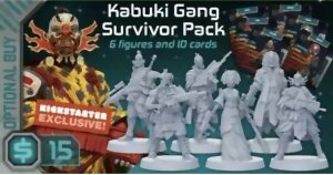Zombicide: Invader – Kabuki Gang Survivor Pack
