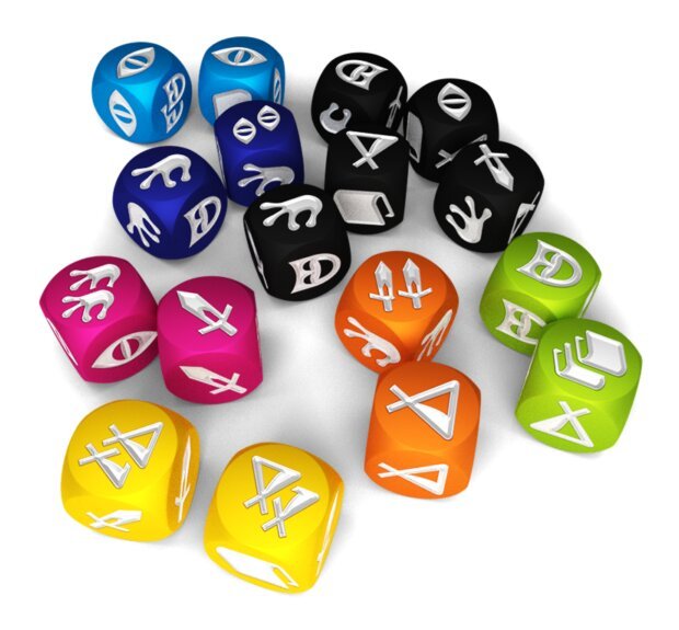 Lands of Galzyr - Extra Dice Set