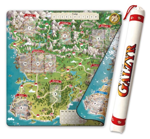 Lands of Galzyr - Playmat