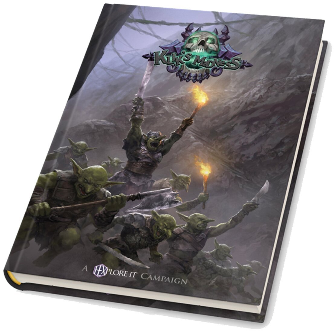 HEXplore It : The Valley of the Dead King – Klik's Madness Campaign Book