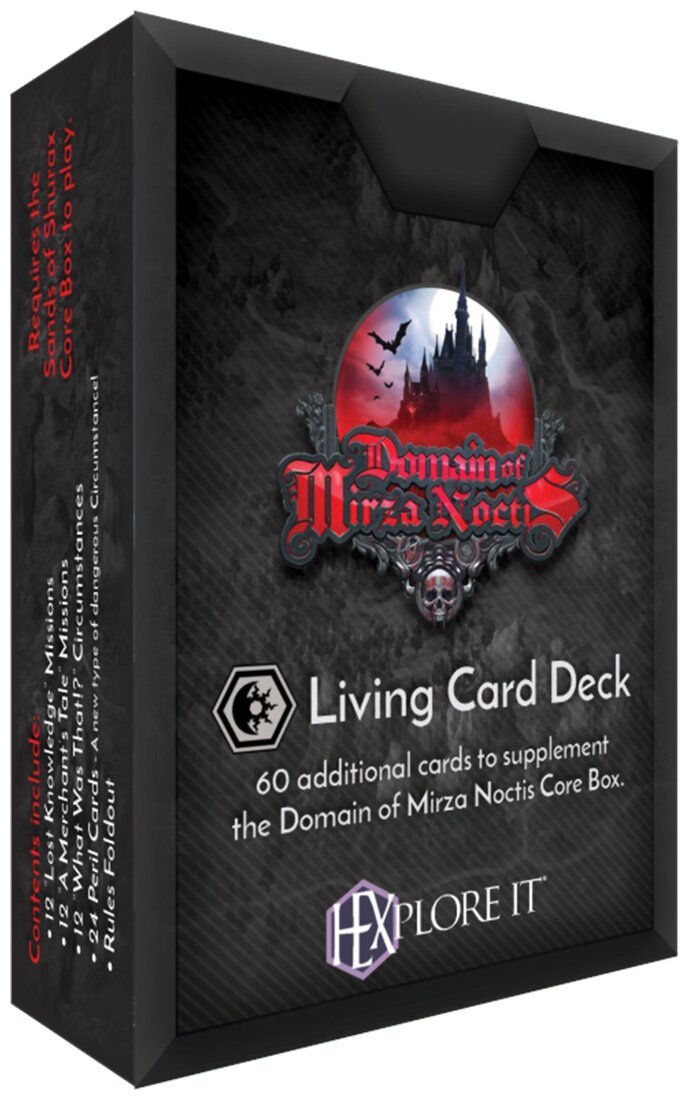 HEXplore It : The Domain of Mirza Noctis – Living Card Deck