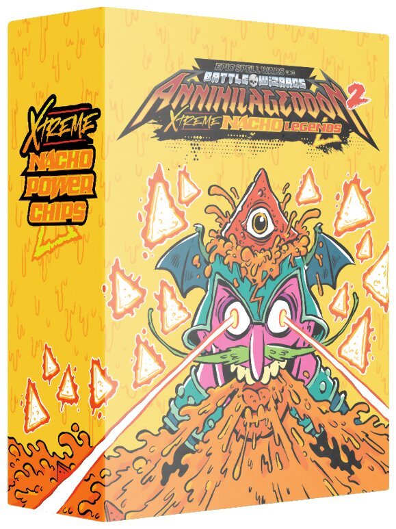 Epic Spell Wars of the Battle Wizards : Annihilageddon 2 – Xtreme Nacho Legends - jetons Nacho en plastique