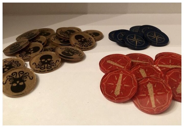 The Everrain: Acrylic Tokens