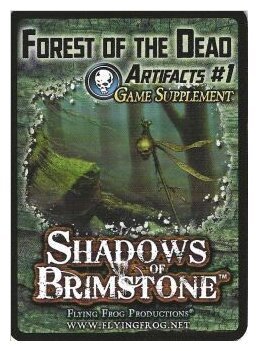 Shadows of Brimstone -  Forest of the Dead Artifacts #1 Game Supplement