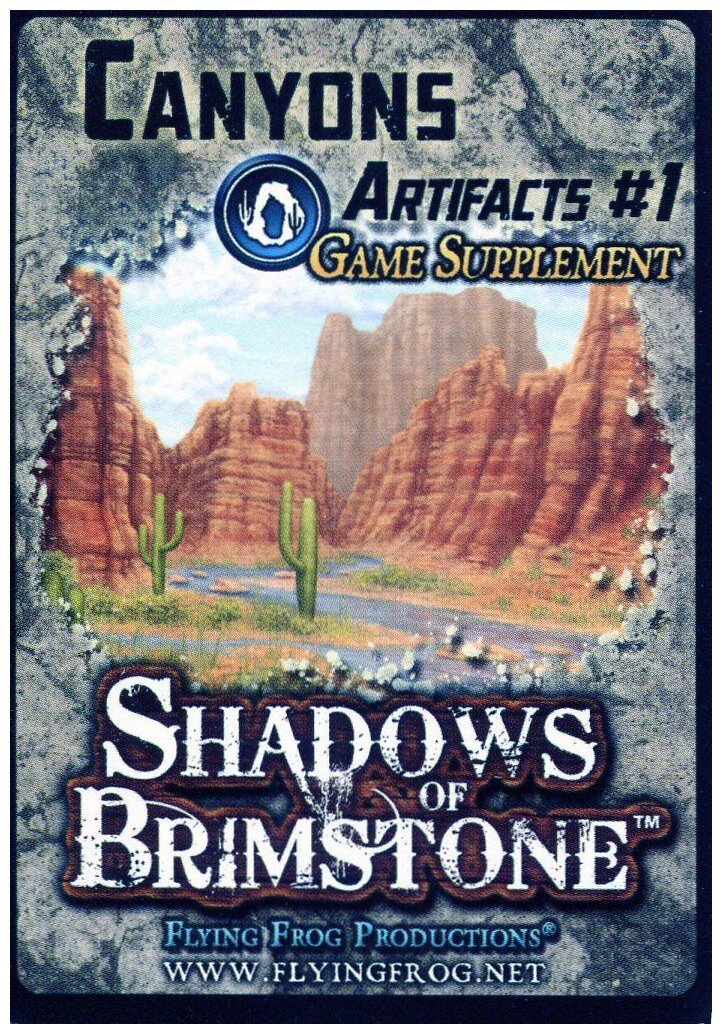 Shadows of Brimstone - Canyons Artifacts #1 Game Supplement