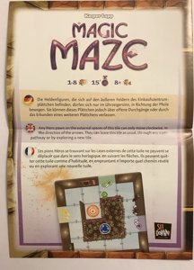 Magic Maze - Brettspiel Adventskalender 2017 Promo