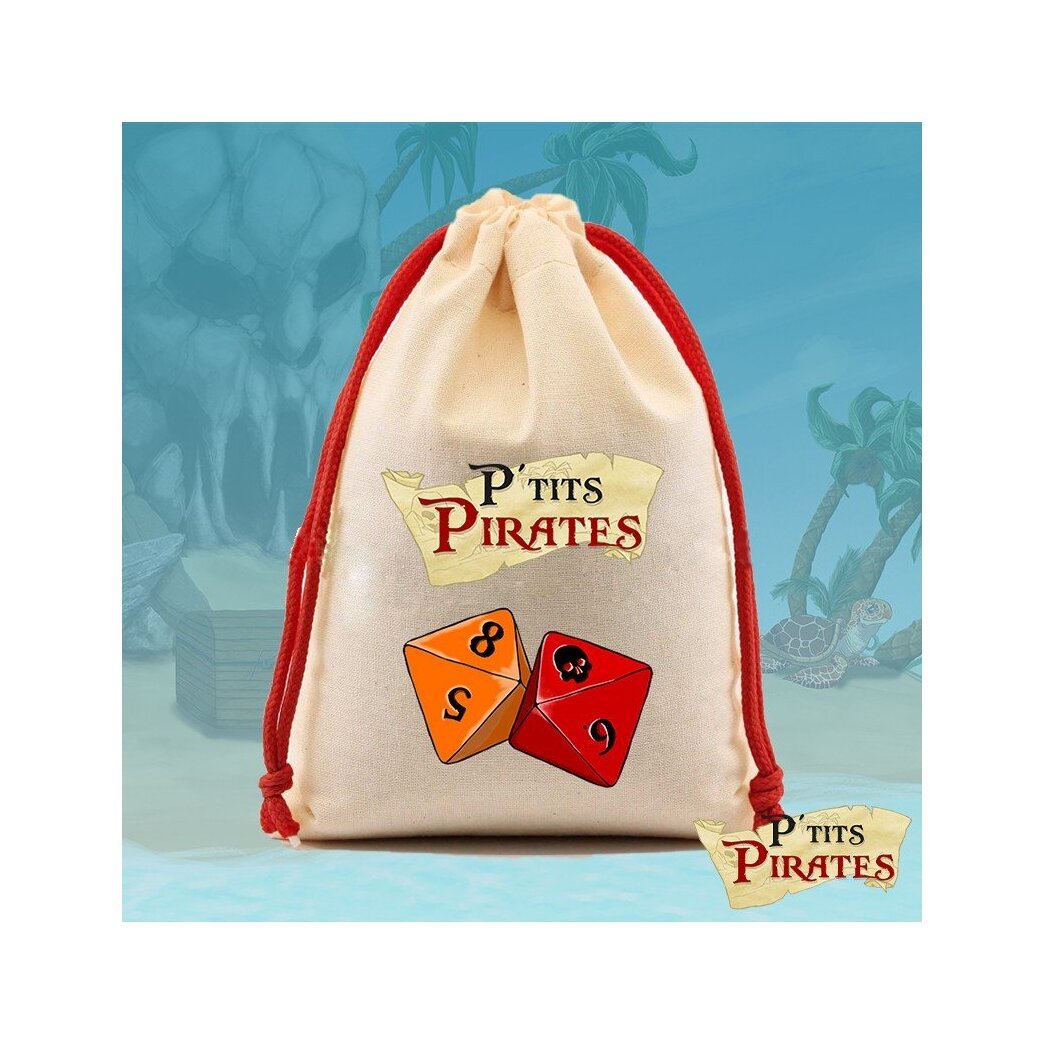 P'tits Pirates - Set de dés et bourse