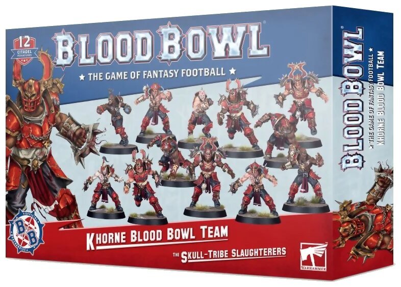 Blood Bowl - Équipe de Khorne : Skull-tribe Slaughterers