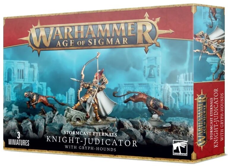 Age Of Sigmar - Chevalier-Judicator avec Gryph-dogues