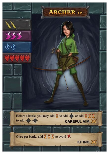 One Deck Dungeon - Archer