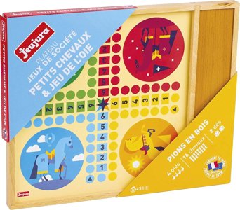 Petits chevaux et jeu de l'oie