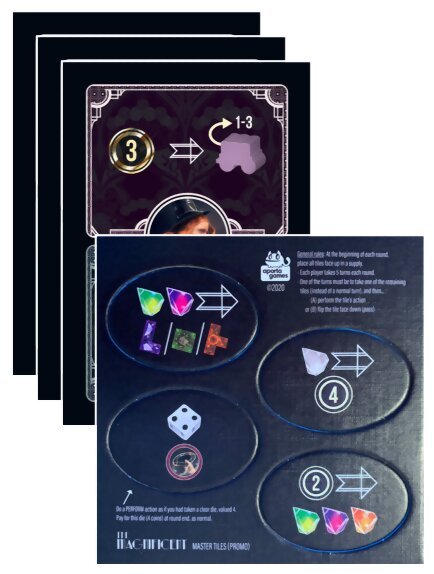The Magnificent - Cartes Promo