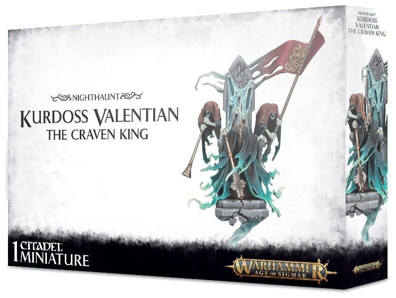 Age of Sigmar - Kurdoss Valentian, The Craven King