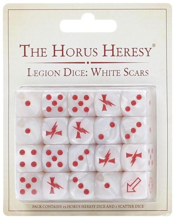 The Horus Heresy - Legion Dice: White Scars