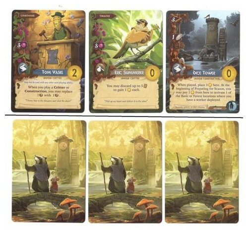 Everdell - Dice Tower Alternate Art Cards