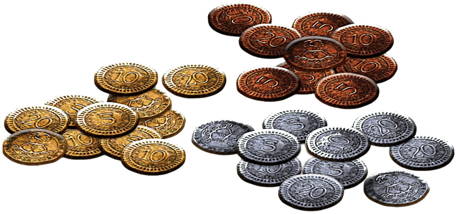 The Everrain - Metal Coins