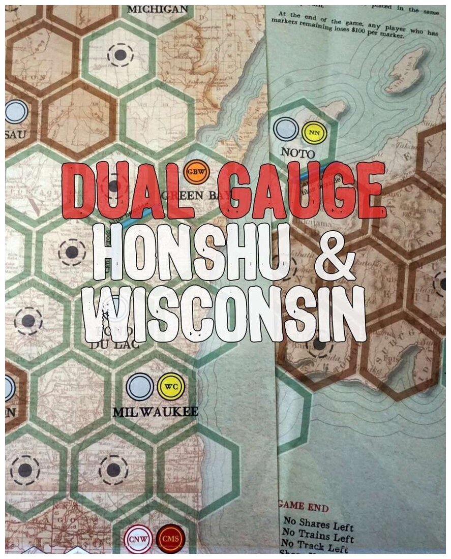 Dual Gauge - Honshu & Wisconsin Maps