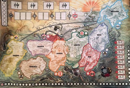 Rising Sun - Playmat Board