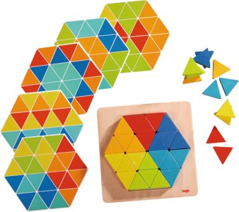 Jeu d'assemblage Triangles magiques