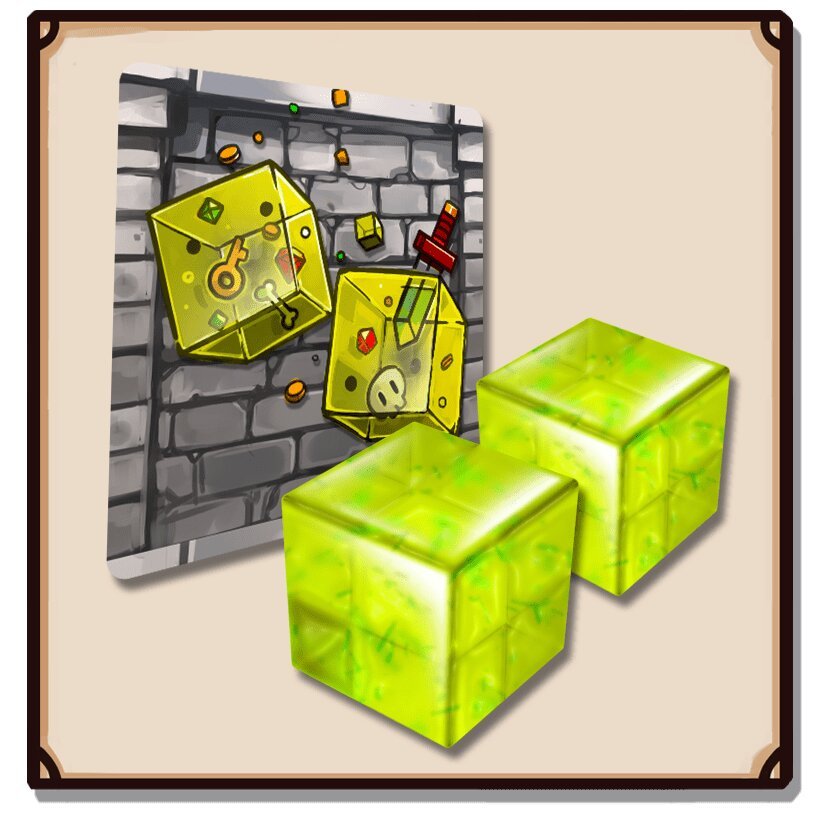 Dungeon Drop: Gelatinous Cubes Mini-Expansion