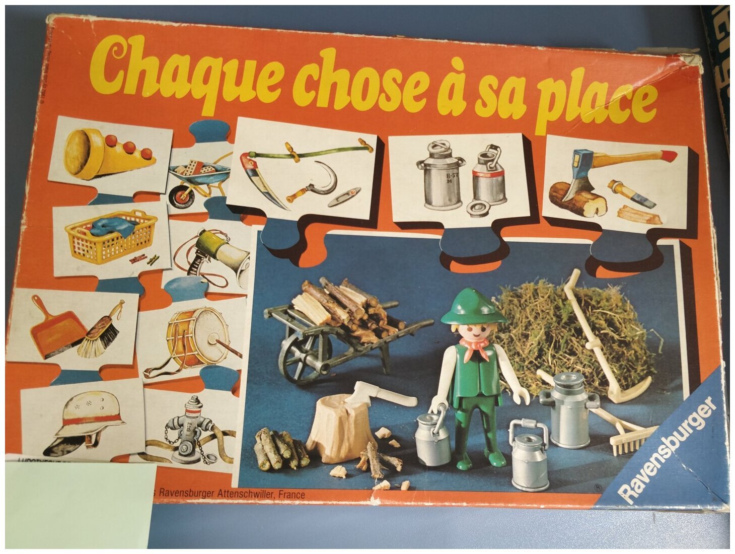 chaque chose à sa place