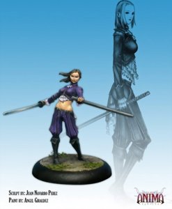 Anima Tactics - Female Azur Agent