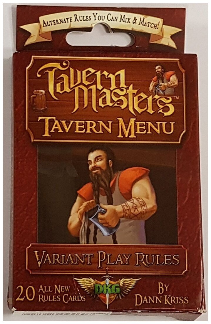 Tavern Masters - Tavern Menu Expansion