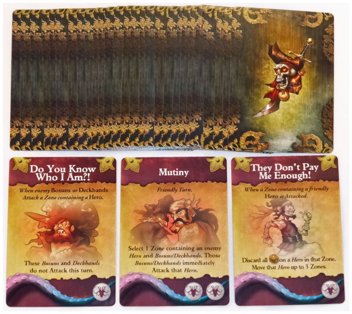 Rum & Bones - Mercenary Tide Deck