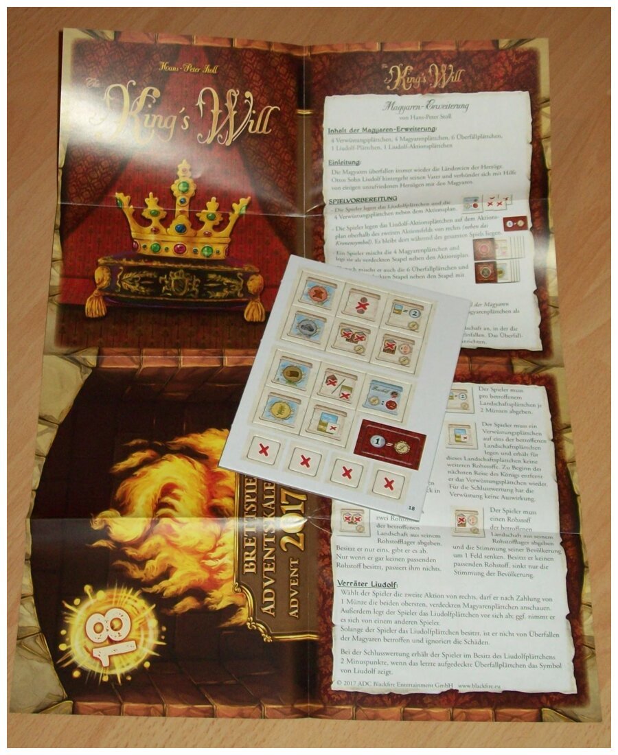 The King's Will - Magyar Expansion