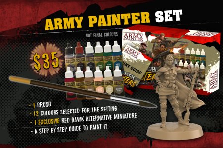 Reichbusters : Projekt Vril – L'aigle rouge alt sculpt - Army Painter Set