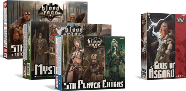 Blood Rage : pack Valhalla
