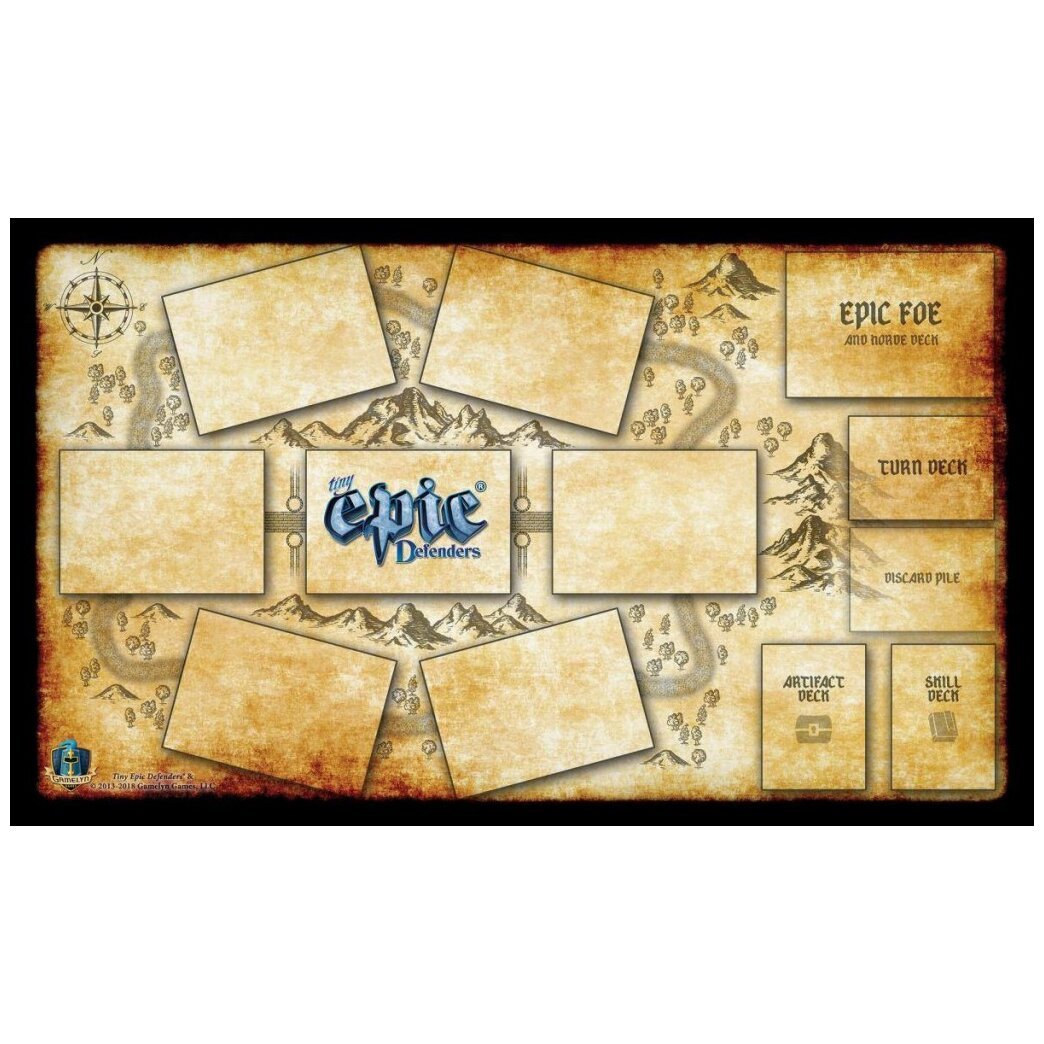 Tiny Epic Defenders - Game Mat