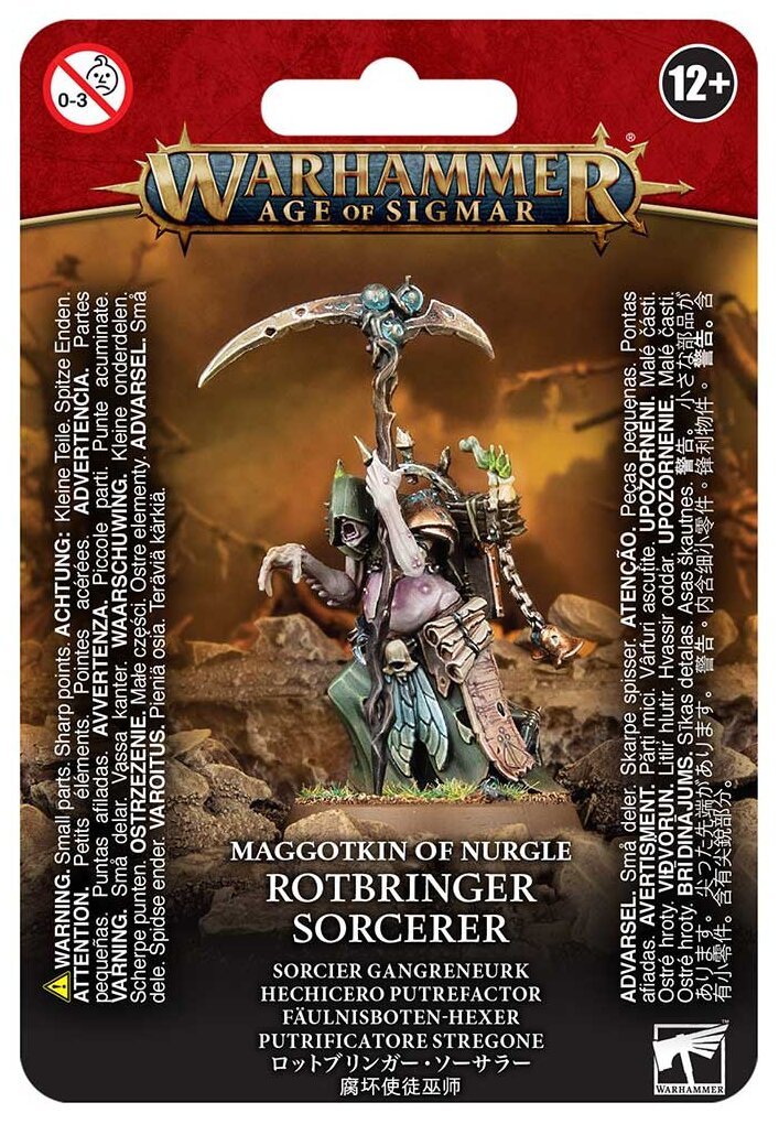 Age of Sigmar : Maggotkin of Nurgle - Rotbringer Sorcerer