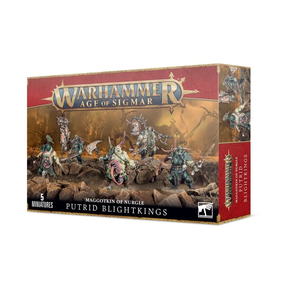Age of Sigmar : Maggotkin of Nurgle - Putrid Blightkings