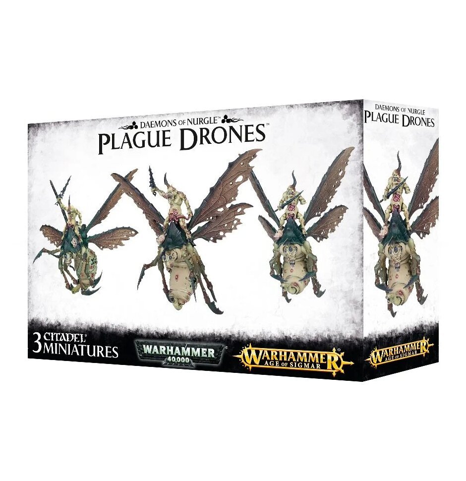 Age of Sigmar : Maggotkin of Nurgle - Plague Drones of Nurgle