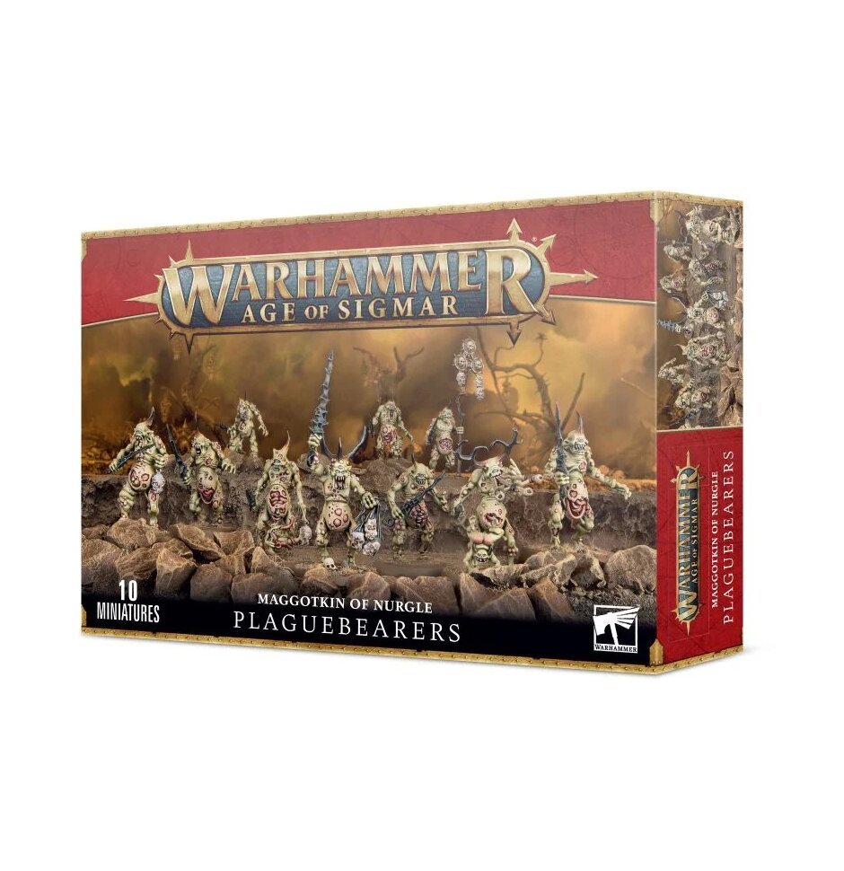 Age of Sigmar : Maggotkin of Nurgle - Plaguebearers of Nurgle