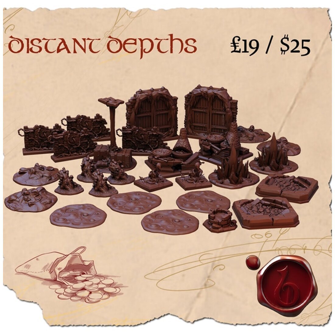 Bardsung - Distant Depths Terrain Box