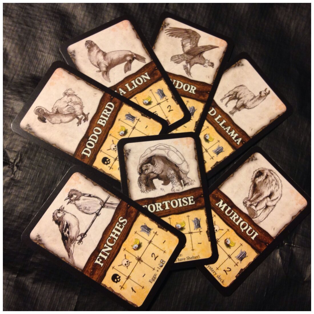 Robinson Crusoe : Adventures on the Cursed Island – Additional Beast Cards
