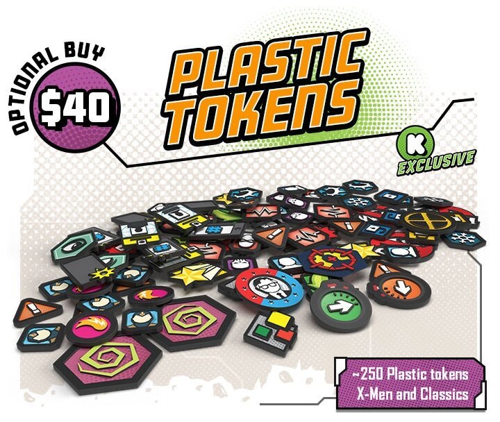 Marvel United - Plastic Tokens