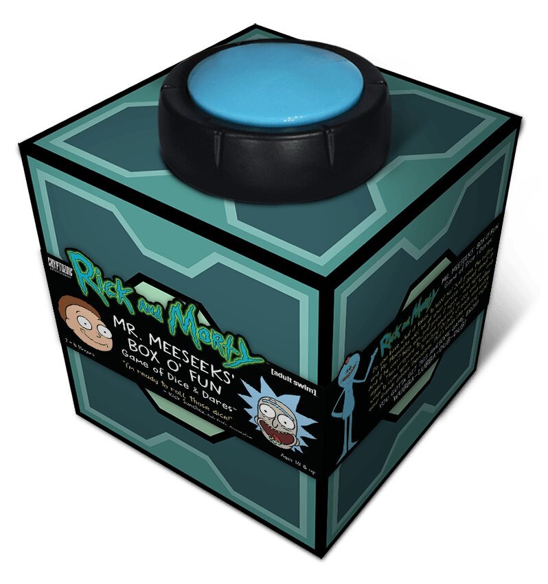 Rick and Morty : Mr. Meeseeks' Box o' Fun Dice and Dares Game