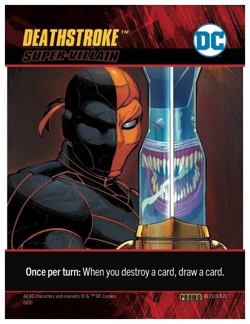 DC Comics Deck-Building Game - Dark Nights Metal - Deathstroke