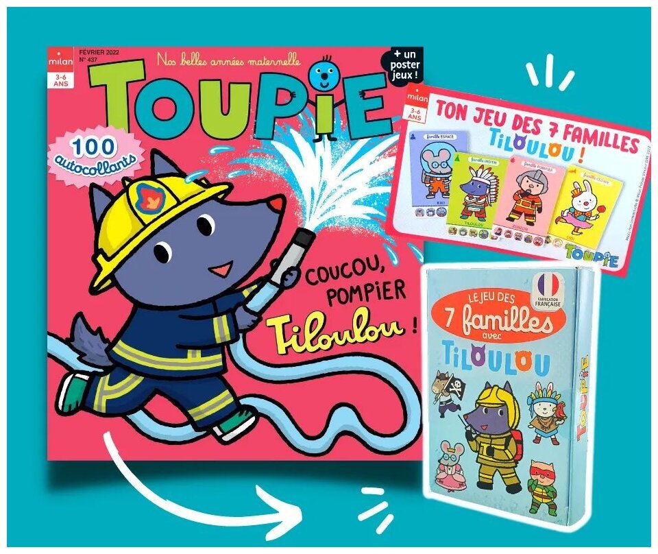 Le jeu des 7 familles avec Tiloulou